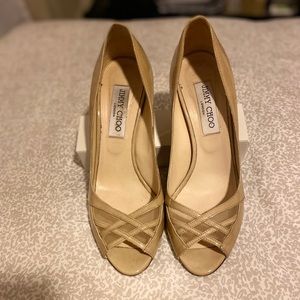 Jimmy Choo peep toe